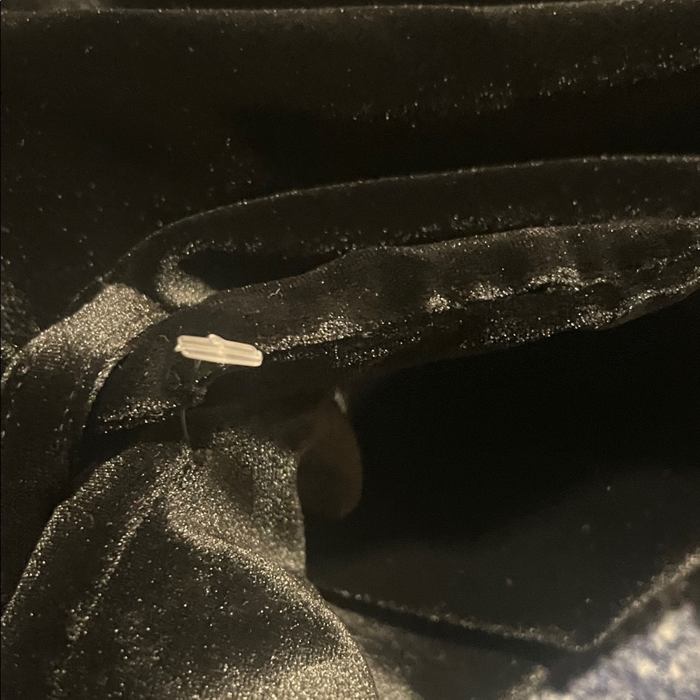 INC International Concepts Black Velvet Blazer - Picture 6 of 6